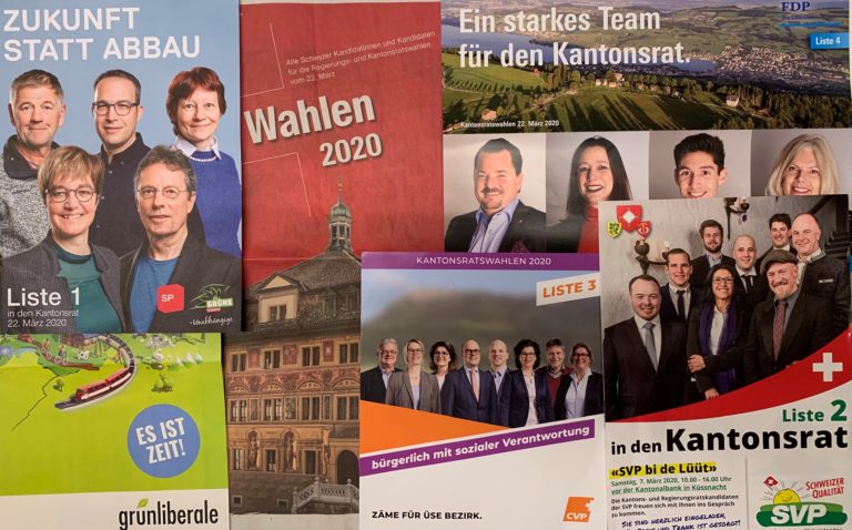 Schwyzer Kantonsratswahlen 2020