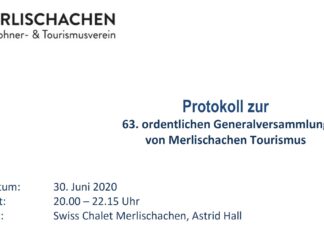 Merlischachen Einwohner- & Tourismusverein: GV Protokoll online