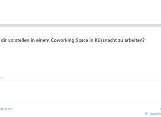 Umfrage zu „Coworking“ im Bezirk Küssnacht