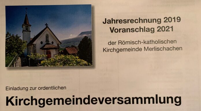 Kirchgemeindeversammlung 2020