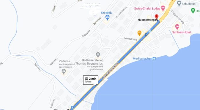 Ausbau Fahrradstreifen Luzernerstrasse in Merlischachen