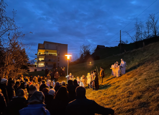 Kinder-Weihnachtsfeier im Freien