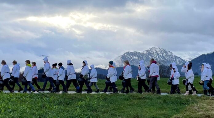 Merlischacher Klausjagen 2022 & Schülersamichlaus unterwegs