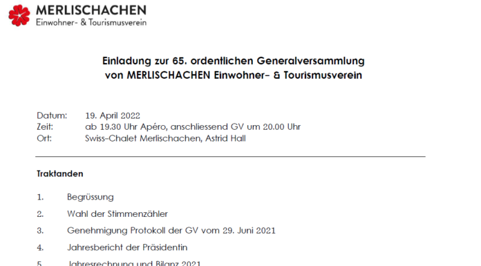 GV Merlischachen Einwohner-& Tourismusverein