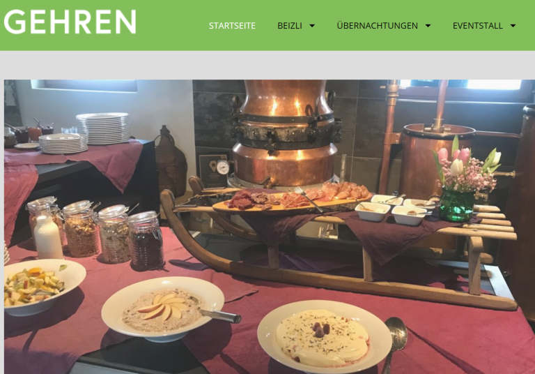 Zmorgäbuffet Hof Gehren