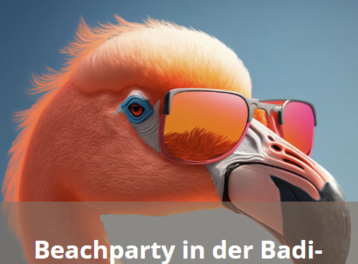 Beachparty am Samstag, 10.06.2023