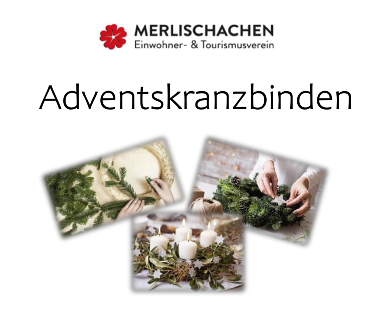 Adventskranzbinden am 30.11.2023