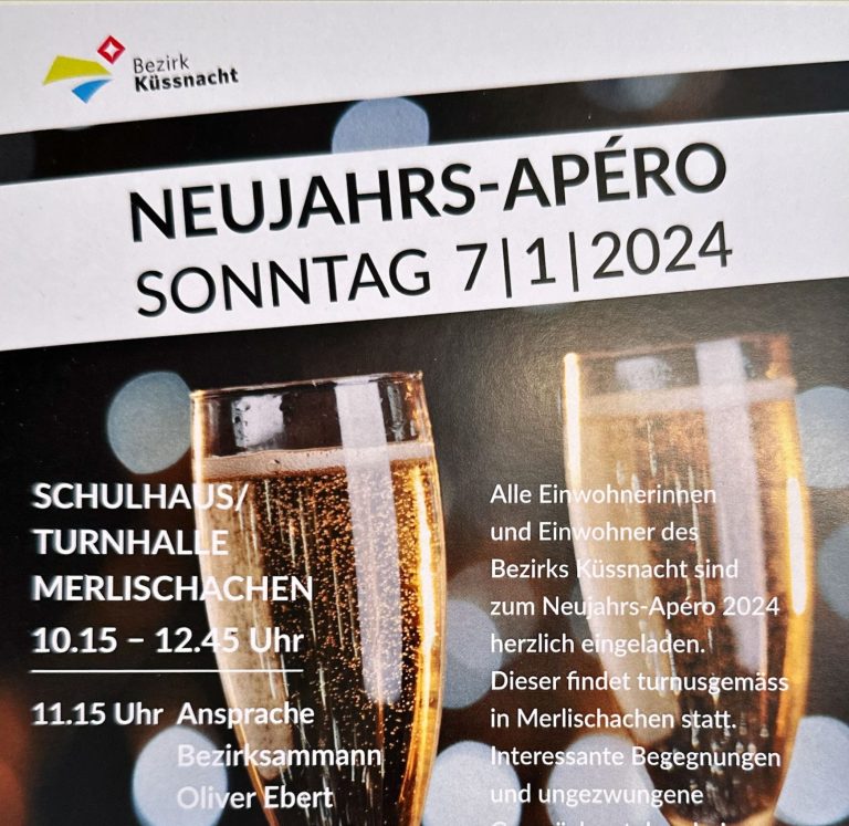 Neujahrs-Apéro Bezirk Küssnacht