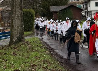 Bilder zum Merlischacher Klausjagen & Schülersamichlaus 2024