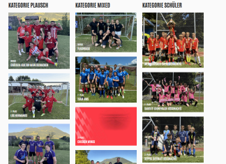 Turnier-Resultate & Impressionen vom 45. Hüsliclub Dorfturnier Merlischachen