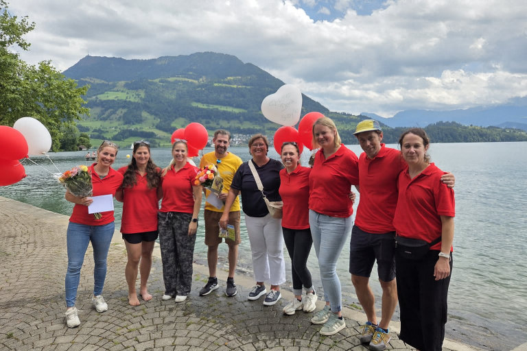 1. August Seeüberquerung Greppen-Merlischachen: 45 Jahre Tradition und ein neues Kapitel