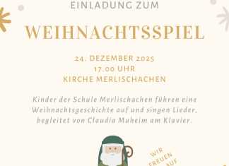Einladung zum Weihnachtsspiel
