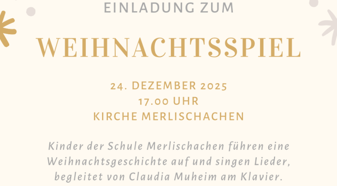 Einladung zum Weihnachtsspiel
