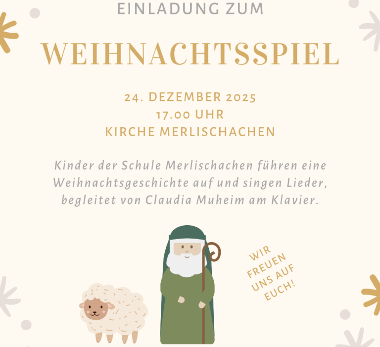 Einladung zum Weihnachtsspiel