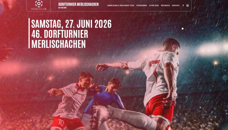 Einladung Dorfturnier Merlischachen 2026