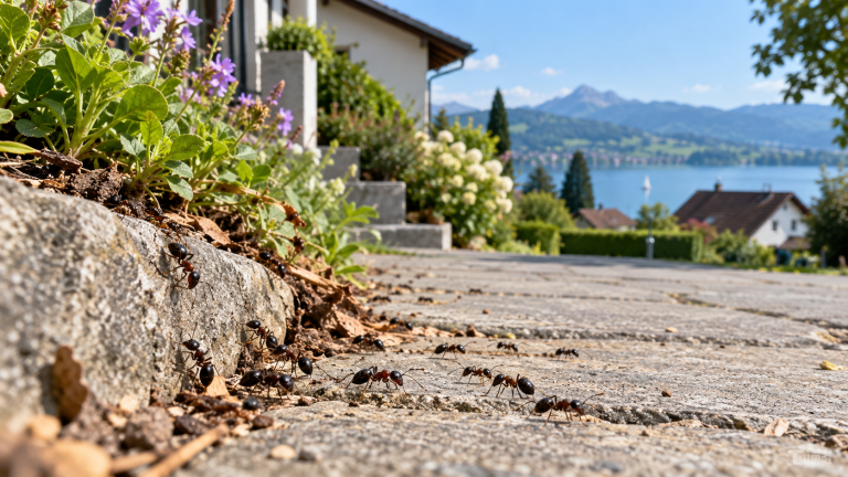 Invasive Ameisen breiten sich in Merlischachen aus