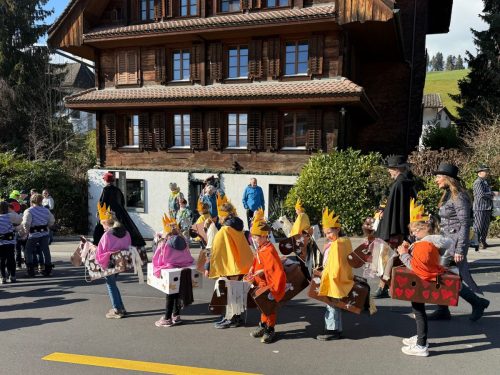 Kinderfasnacht Umzug Merlischachen 2026