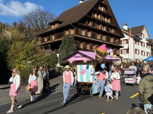Kinderfasnacht Umzug Merlischachen 2026