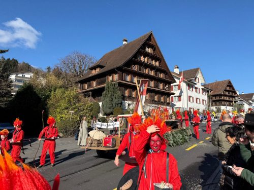 Kinderfasnacht Umzug Merlischachen 2026
