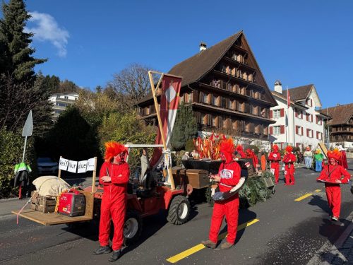 Kinderfasnacht Umzug Merlischachen 2026