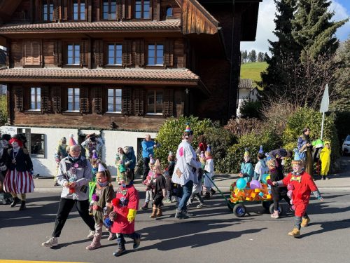 Kinderfasnacht Umzug Merlischachen 2026
